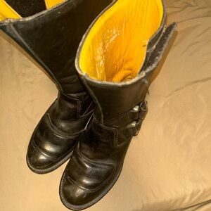 COPY - Men's Chippewa Black Leather riding Boots